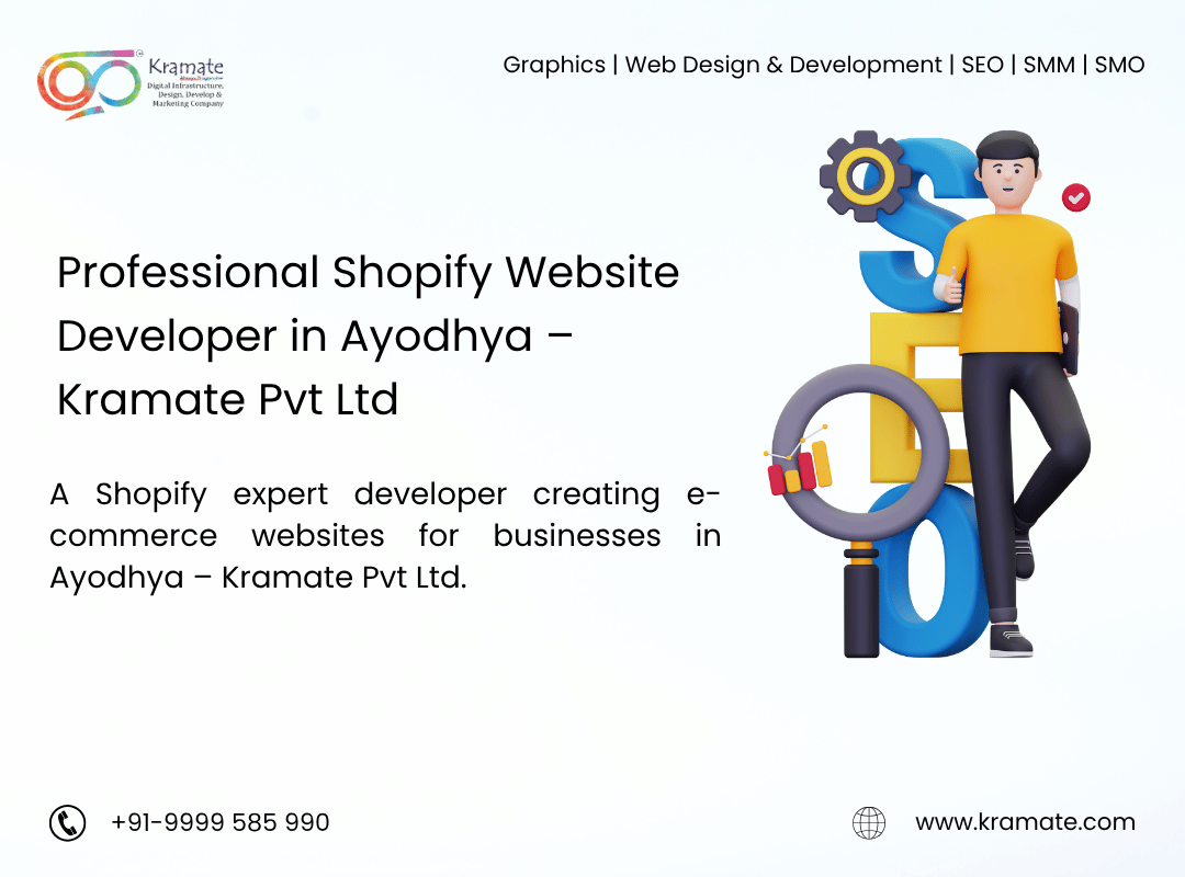 Professional Shopify Website Developer in Ayodhya – Kramate Pvt Ltd