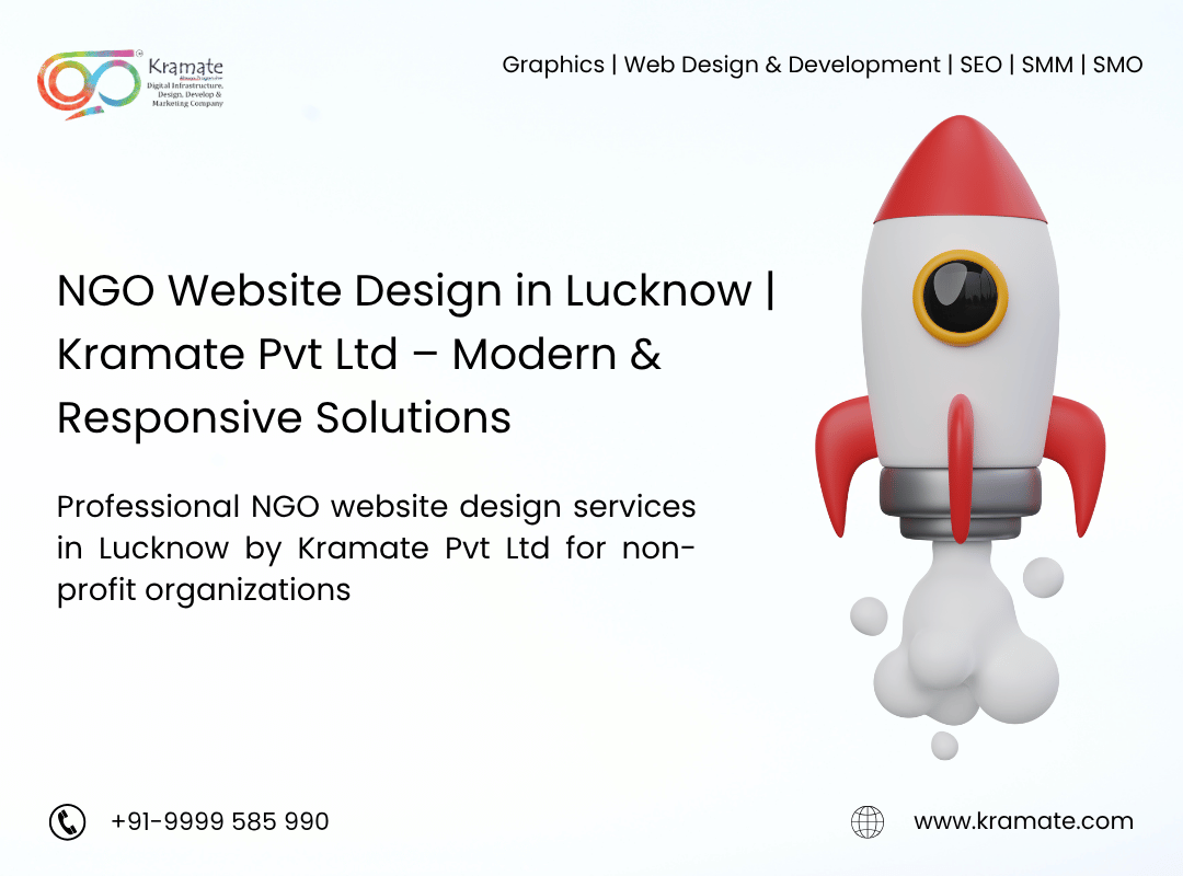 NGO Website Design in Lucknow | Kramate Pvt Ltd – Modern & Responsive Solutions