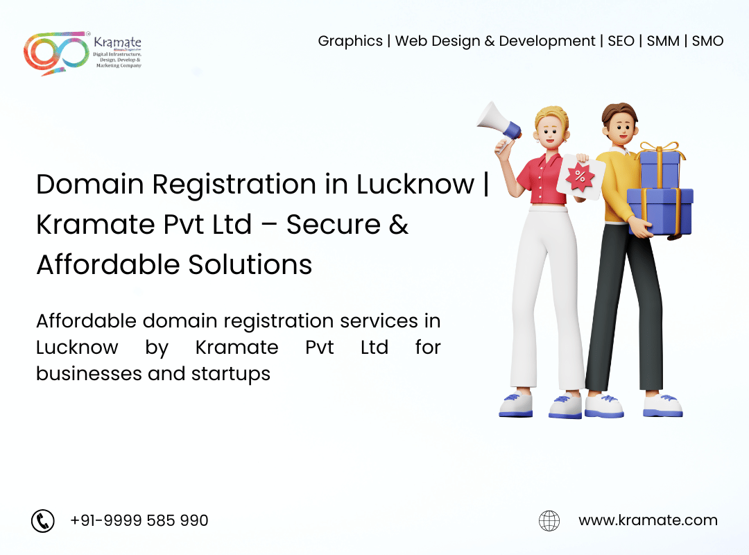 Domain Registration in Lucknow | Kramate Pvt Ltd – Secure & Affordable Solutions