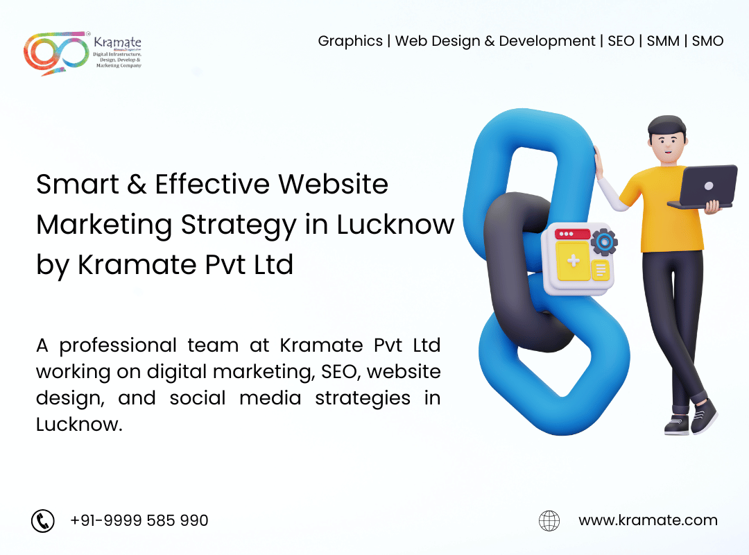 Smart & Effective Website Marketing Strategy in Lucknow by Kramate Pvt Ltd